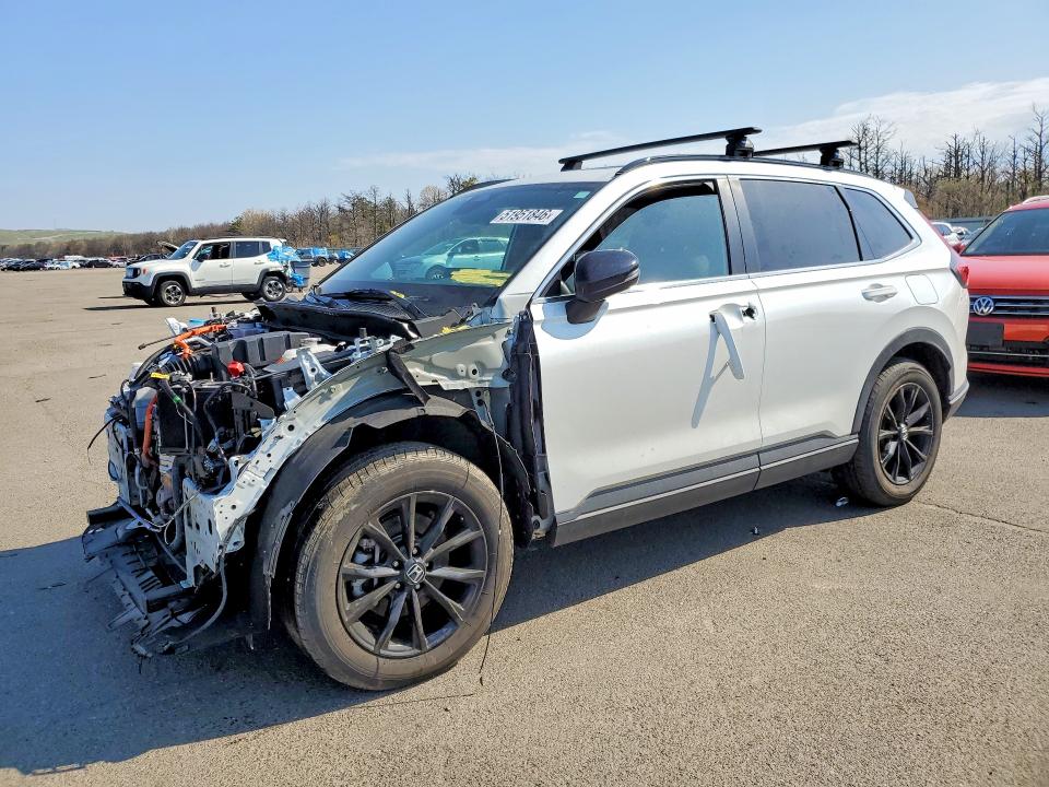 2024 Honda Cr-v VIN 7FARS6H89RE026193 COPART salvage auction — FRONT END, NY - MV-907A SALVAGE CERTIFICATE, sold $17,900 on 2026-07-20 (photo 1)