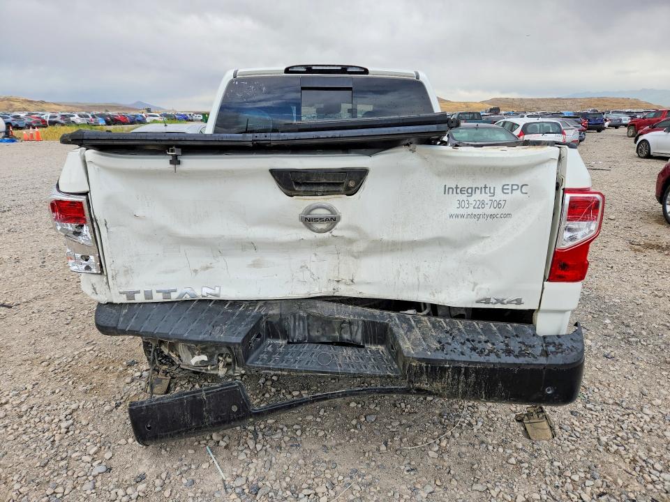 2021 Nissan TITAN VIN 1N6AA1EC4MN512148 COPART salvage auction — REAR END, Ut - Salvage Certificate, sold $7,600 on 2026-07-17 (photo 6)