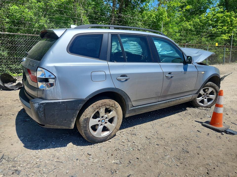2007 BMW X3 VIN WBXPC93497WF22180 COPART salvage auction — FRONT END, Oh - Cert Of Title-Salvage, sold $400 on 2026-07-08 (photo 3)