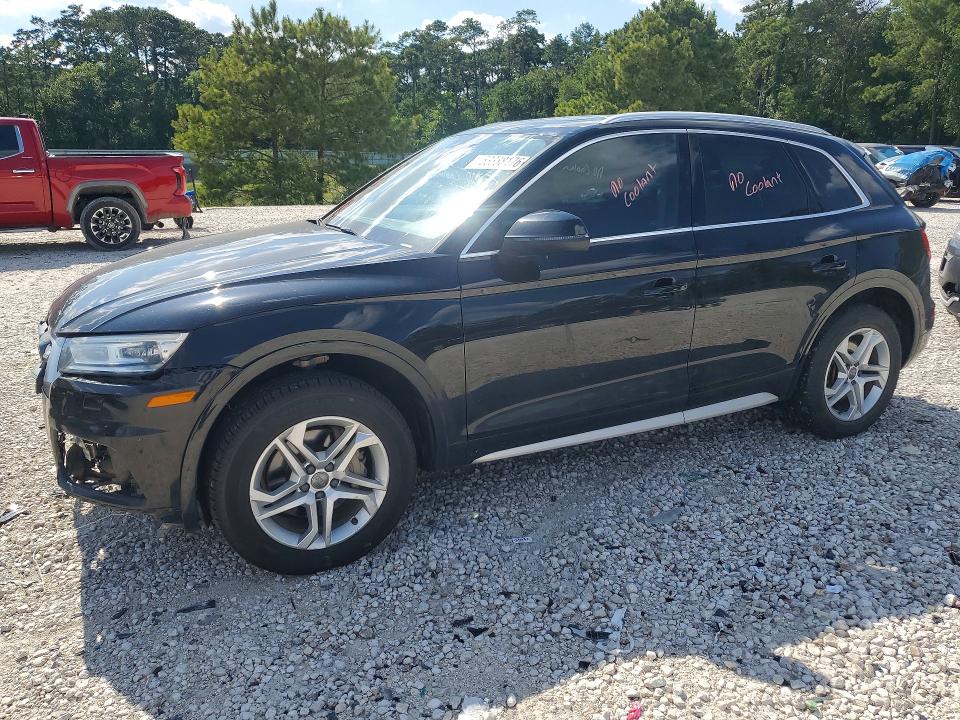 2019 Audi Q5 VIN WA1ANAFY5K2143729 COPART salvage auction — FRONT END, Tx - Certificate Of Title, sold $6,500 on 2026-07-24 (photo 1)