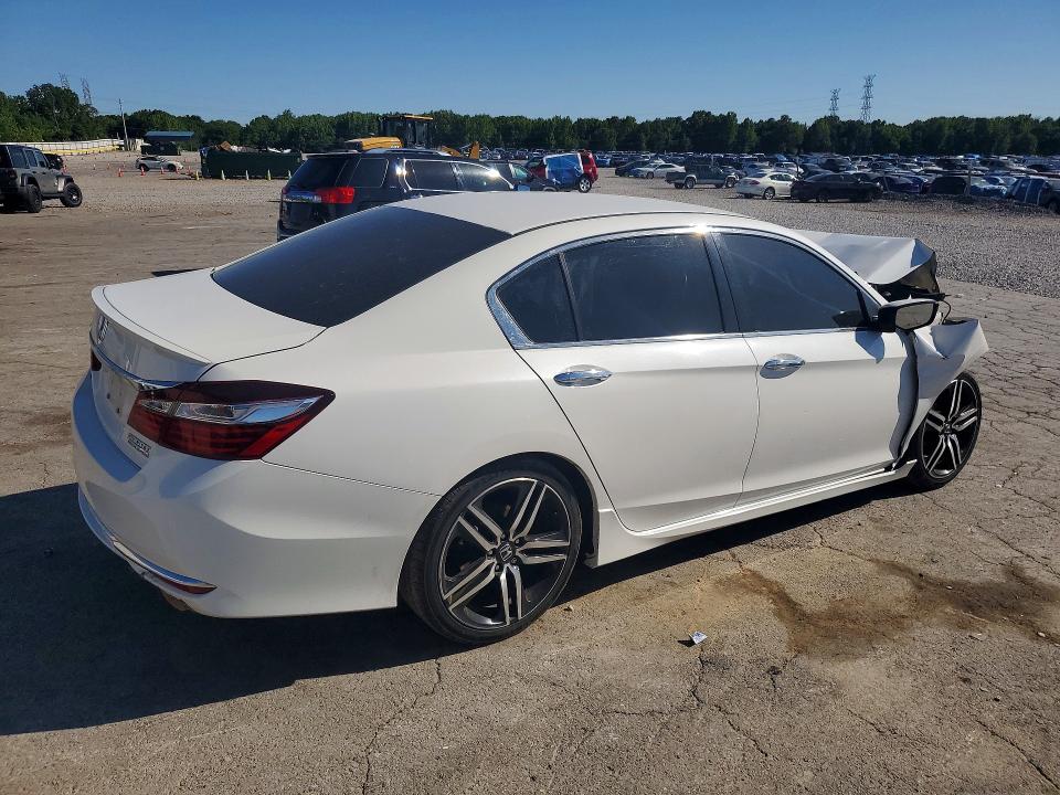 2017 Honda Accord VIN 1HGCR2F19HA195358 COPART salvage auction — FRONT END, Tn - Salvage Certificate, sold $475 on 2026-07-09 (photo 3)