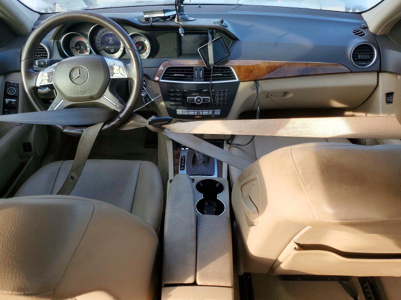 2014 Mercedes-benz C-klasse VIN WDDGF4HB5ER307330 COPART salvage auction — MECHANICAL, NC - CERTIFICATE OF TITLE, sold $2,800 on 2026-07-27 (photo 8)