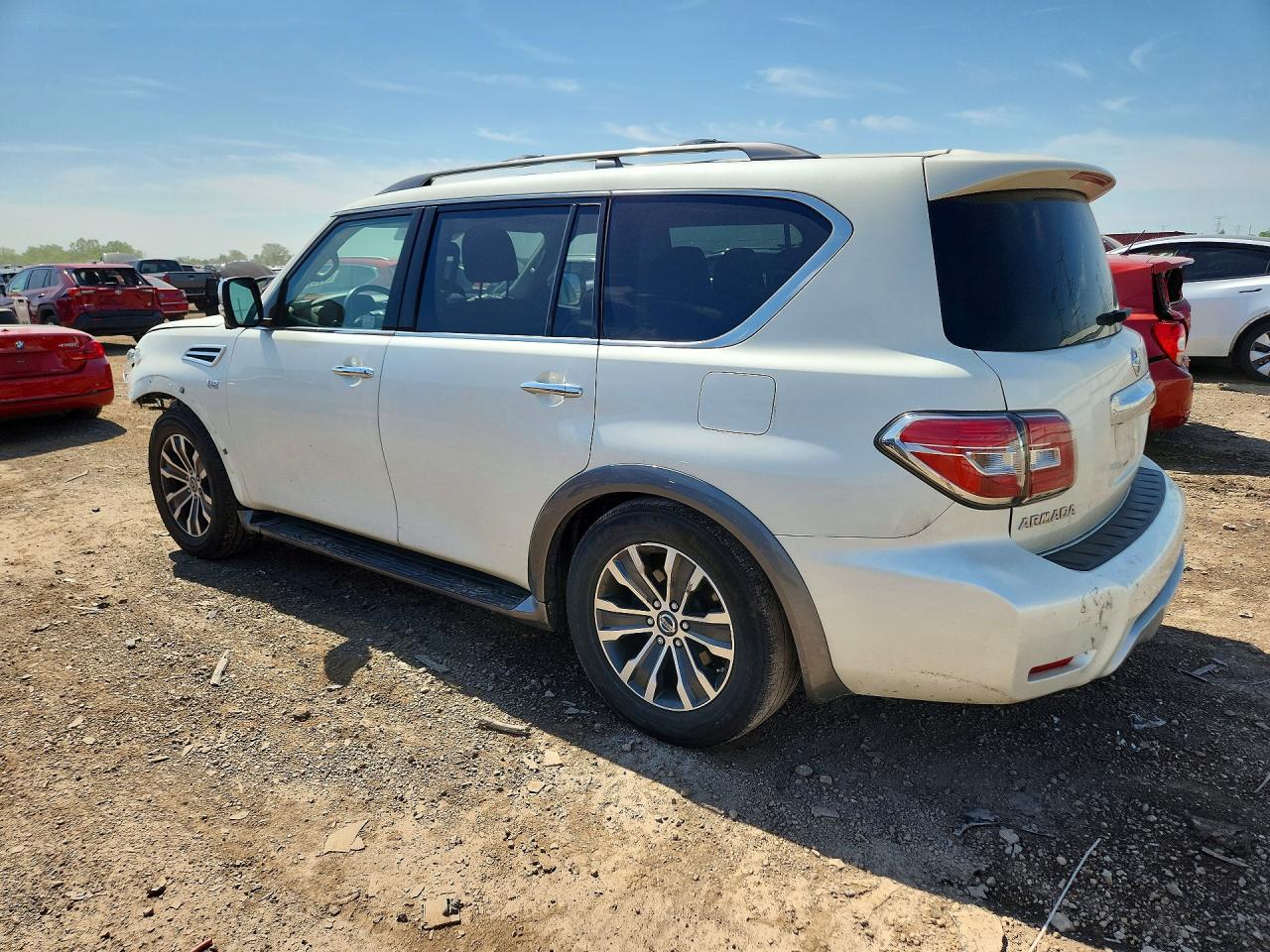 2018 Nissan Armada VIN JN8AY2NC6JX503301 COPART salvage auction — Front End, IL - SALVAGE CERTIFICATE, sold $7,000 on 2026-07-02 (photo 2)