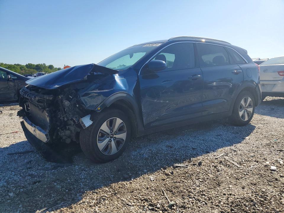 2019 Kia Niro VIN KNDCB3LC8K5261641 COPART salvage auction — FRONT END, Id - Salvage Certificate Of Title, sold $1,200 on 2026-07-16 (photo 1)