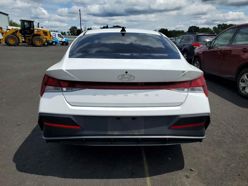 2024 Hyundai Elantra VIN KMHLL4DG0RU814721 COPART salvage auction — FRONT END, Or - Salvage Title Certificate, sold $125 on 2026-07-29 (photo 6)