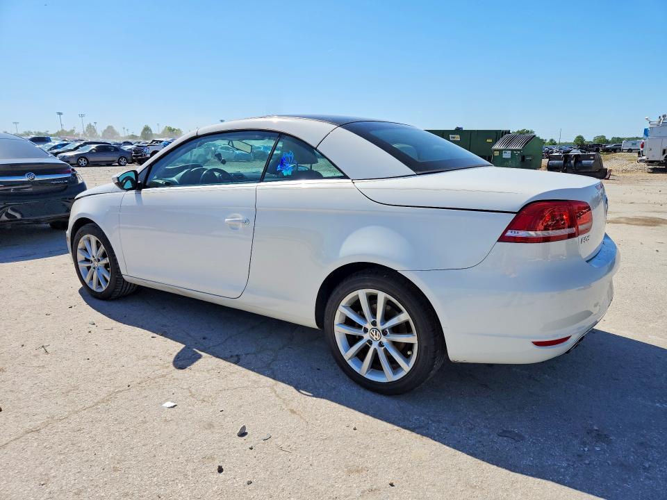 2012 Volkswagen Eos VIN WVWBW7AH7CV000122 COPART salvage auction — REAR END, Mo - Certificate Of Title, sold $725 on 2026-07-10 (photo 2)