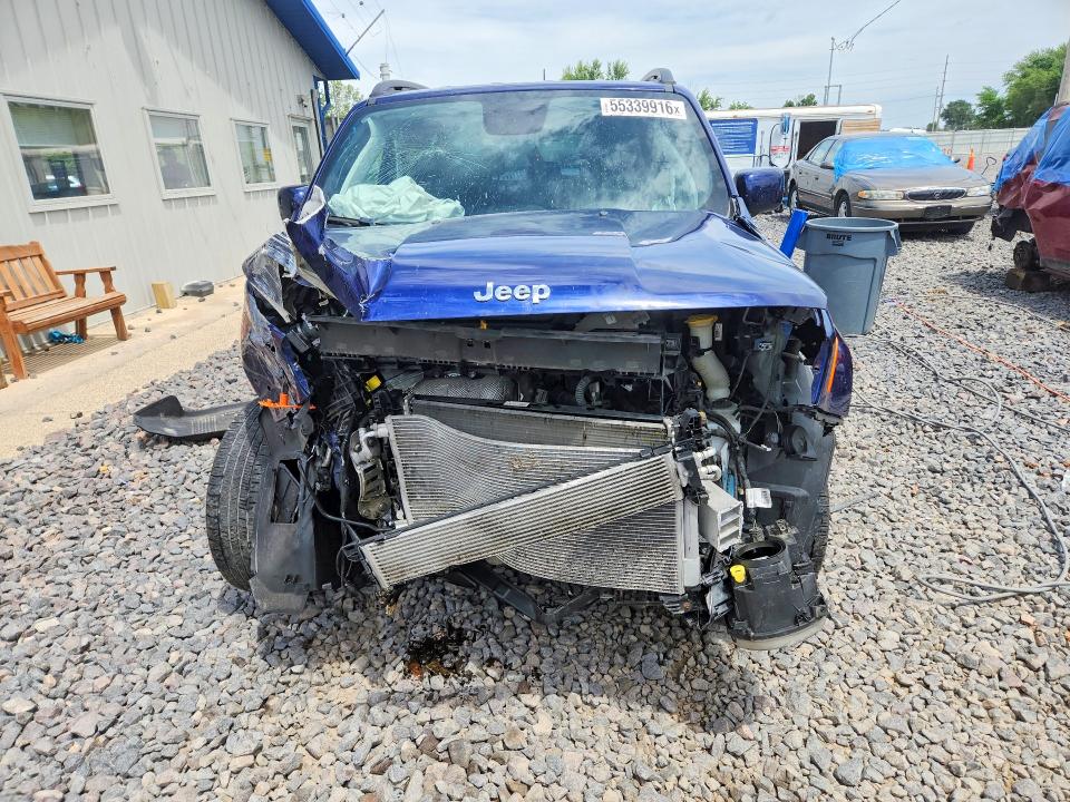 2018 Jeep Renegade VIN ZACCJBBB0JPG93359 COPART salvage auction — FRONT END, Il - Salvage Certificate, sold $600 on 2026-07-20 (photo 5)