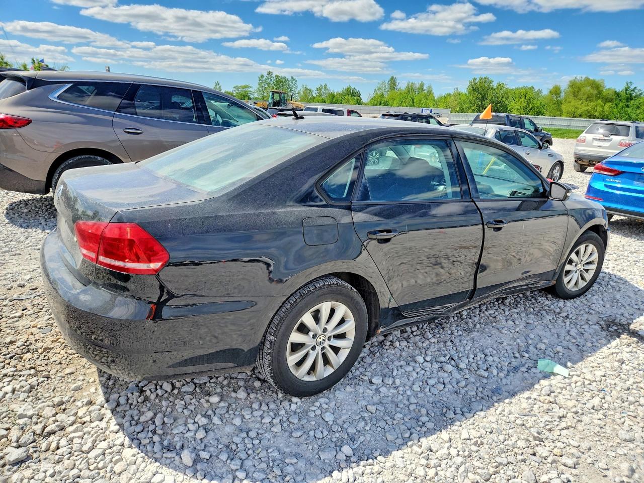 2013 Volkswagen Passat VIN 1VWAP7A37DC088175 COPART salvage auction — Side, MI - CERTIFICATE OF TITLE, sold $725 on 2026-07-02 (photo 3)