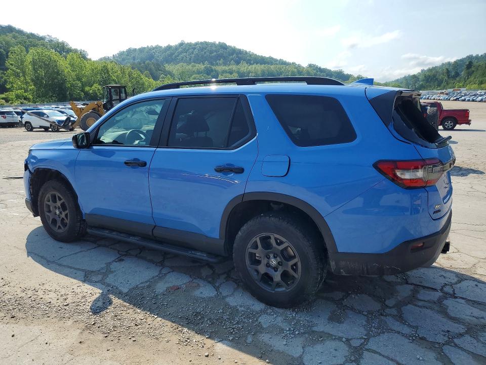 2025 Honda Pilot VIN 5FNYG1H63SB193178 COPART salvage auction — FRONT END, Wv - Salvage Certificate, sold $15,100 on 2026-07-09 (photo 2)