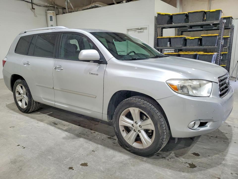 2010 Toyota Highlander VIN 5TDYK3EHXAS022647 COPART salvage auction — HAIL, Ok - Certificate Of Title, sold $3,600 on 2026-07-08 (photo 4)