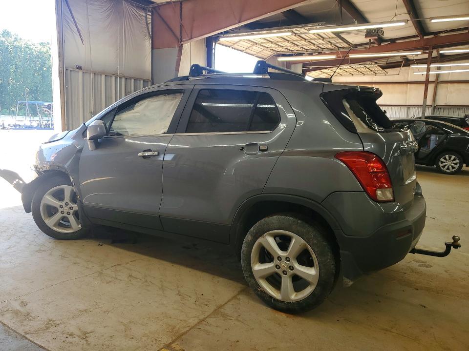 2015 Chevrolet Trax VIN KL7CJTSB8FB088347 COPART salvage auction — ROLLOVER, Nc - Salvage Certificate Of Title, sold $550 on 2026-07-08 (photo 2)