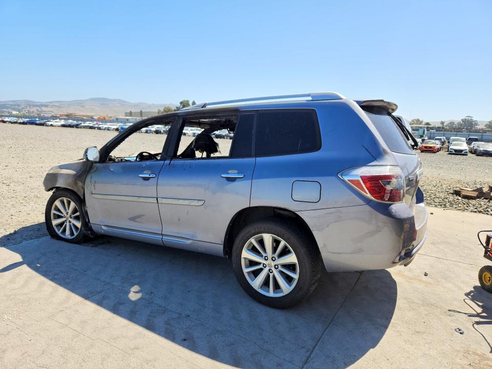 2008 Toyota Highlander hybrid VIN JTEEW44A482020620 COPART salvage auction — BURN, Ca - Non-Repairable Vehicle Cert, sold $125 on 2026-07-13 (photo 2)