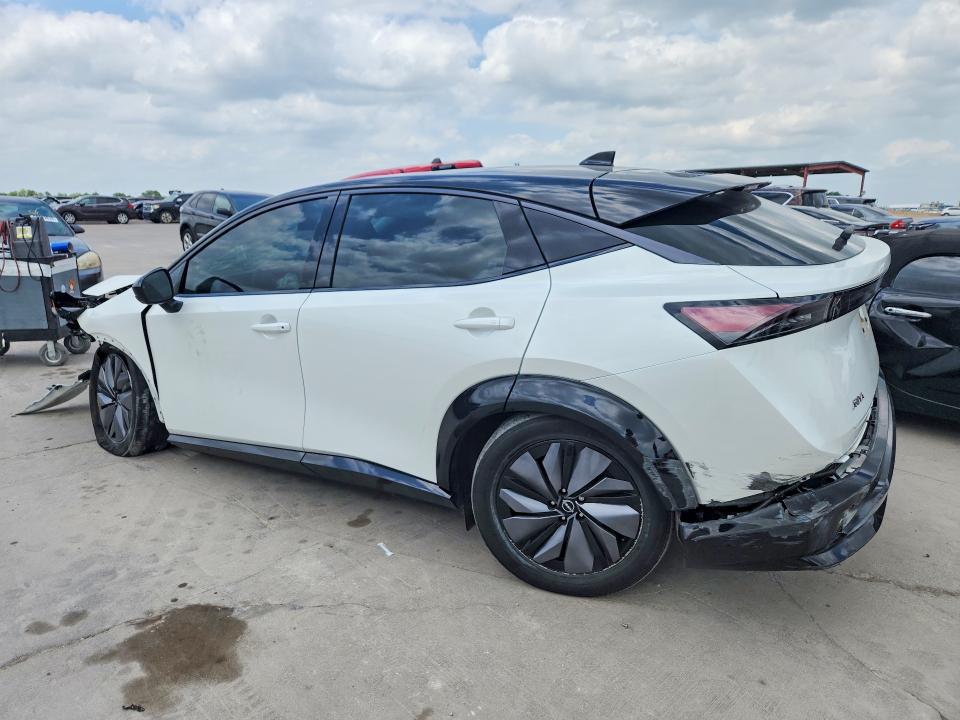 2023 Nissan Ariya VIN JN1DF0BB1PM707452 COPART salvage auction — FRONT END, Tx - Salvage Vehicle Title, sold $3,650 on 2026-07-09 (photo 2)