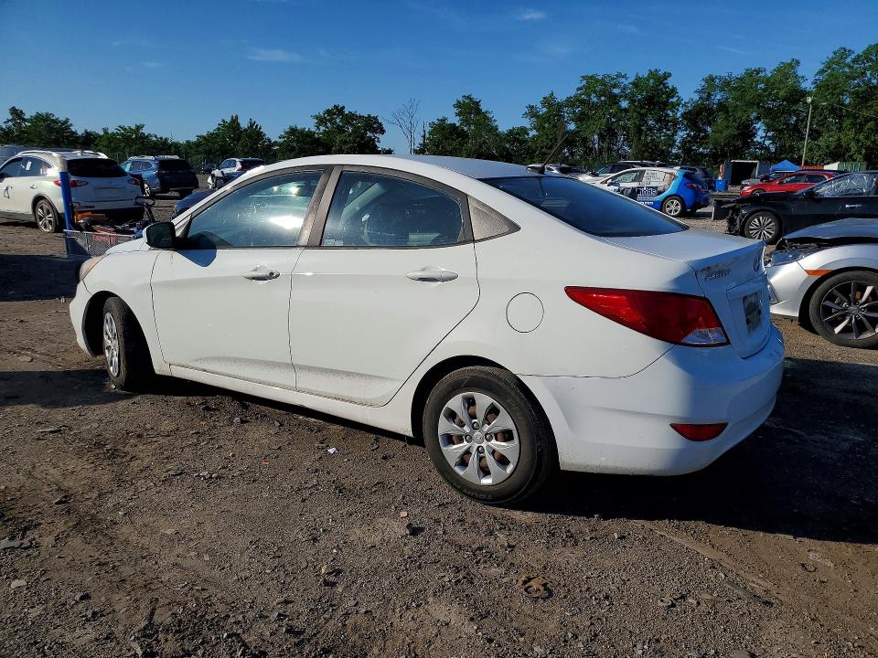 2017 Hyundai Accent VIN KMHCT4AEXHU309822 COPART salvage auction — FRONT END, Md - Certificate Of Title, sold $1,100 on 2026-07-02 (photo 2)