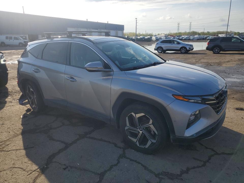 2022 Hyundai Tucson VIN KM8JECA1XNU045425 COPART salvage auction — REAR END, MI - CERT OF TITLE-SALVAGE VEHICLE, sold $10,400 on 2026-07-10 (photo 4)