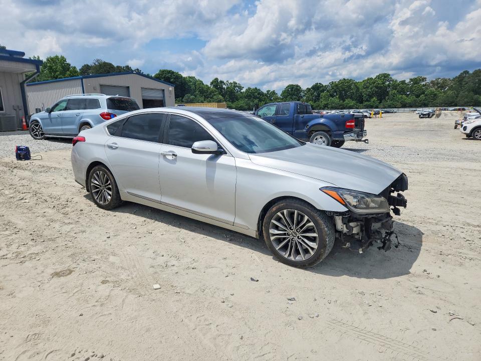 2015 Hyundai VIN KMHGN4JE6FU101591 COPART salvage auction — FRONT END, GA - CERT OF TITLE-SALVAGE, sold $900 on 2026-07-23 (photo 4)