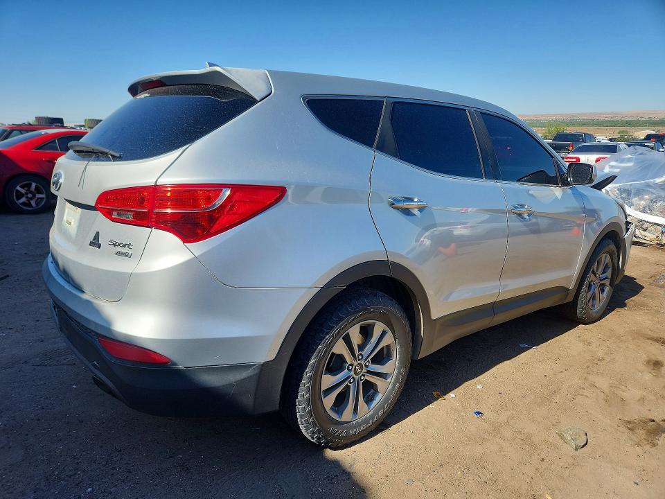 2015 Hyundai Santa fe VIN 5XYZTDLBXFG299308 COPART salvage auction — FRONT END, Nm - Cert Of Title-Salvage, sold $525 on 2026-07-23 (photo 3)