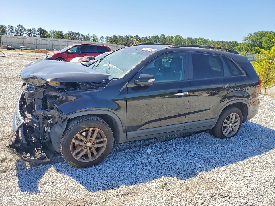 2014 Kia VIN 5XYKT3A64EG427624 COPART salvage auction — FRONT END, GA - CERT OF TITLE-SALVAGE, sold $375 on 2026-07-27 (photo 1)