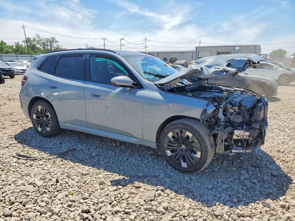 2025 BMW X3 VIN 5UX53GP0XS9098916 COPART salvage auction — FRONT END, Il - Salvage Certificate, sold $20,200 on 2026-07-31 (photo 4)