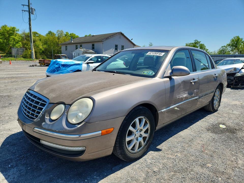 2008 Kia Amanti VIN KNALD125885156282 COPART salvage auction — SIDE, PA - CERTIFICATE OF SALVAGE, sold $300 on 2026-07-23 (photo 1)