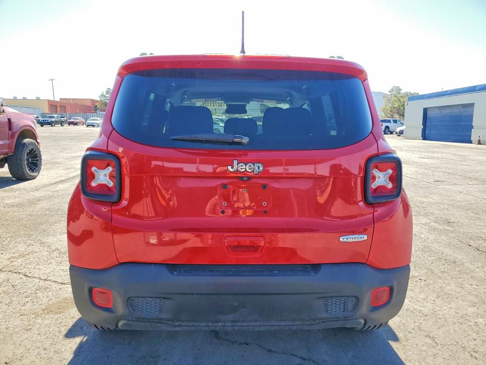 2020 Jeep VIN ZACNJABB7LPL82790 COPART salvage auction — FRONT END, Tx - Salvage Vehicle Title, sold $4,150 on 2026-08-07 (photo 6)