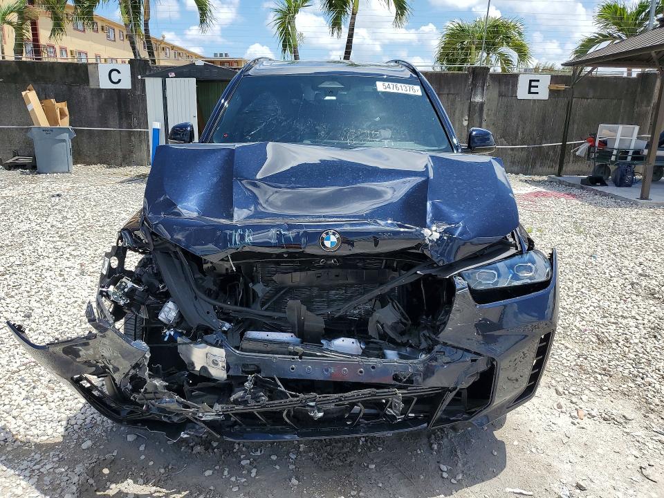 2025 BMW VIN 5UX23EU05S9X88827 COPART salvage auction — FRONT END, Fl - Cert Of Title Slvg Rebuildable, sold $350 on 2026-07-21 (photo 5)