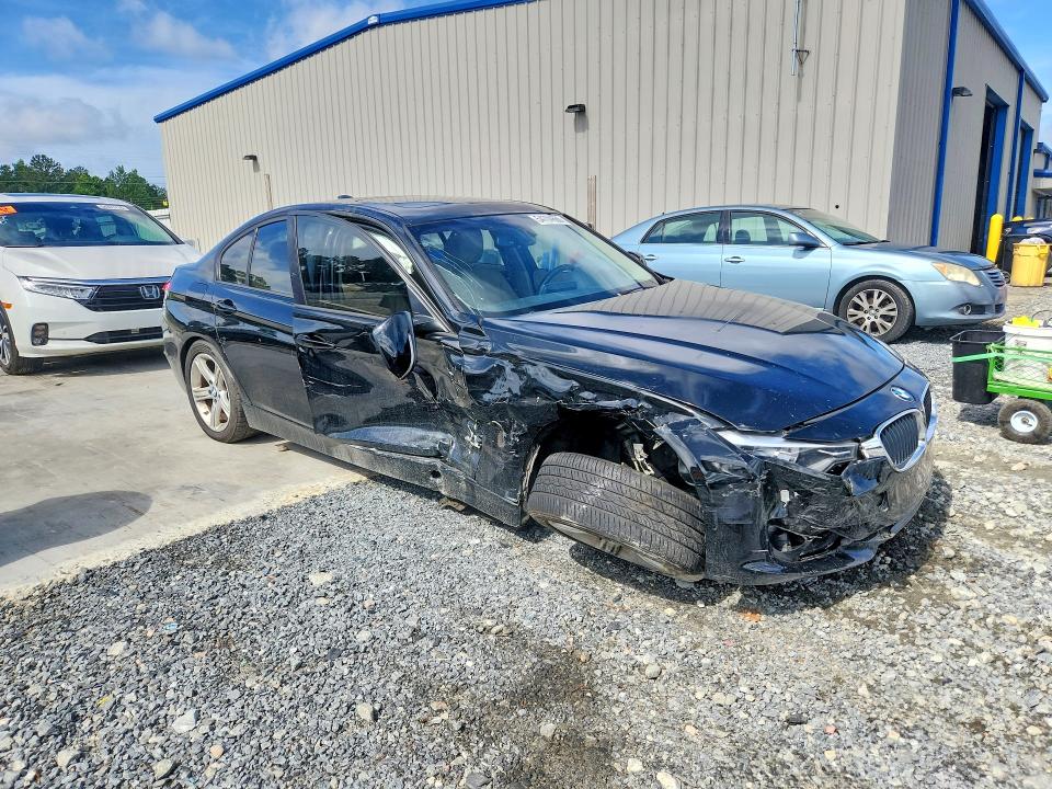 2014 BMW 3 series VIN WBA3A5C5XEJ463437 COPART salvage auction — FRONT END, GA - CERT OF TITLE-SALVAGE, sold $400 on 2026-07-09 (photo 4)