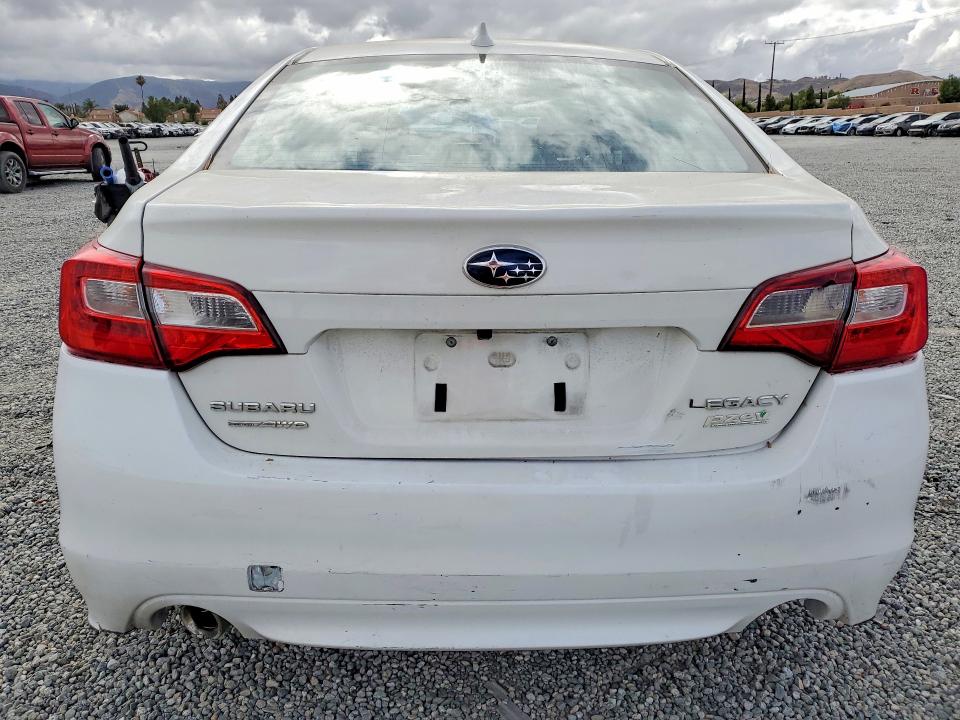 2016 Subaru LEGACY VIN 4S3BNAN68G3050182 COPART salvage auction — ROLLOVER, Salvage Title, sold $400 on 2026-07-29 (photo 6)