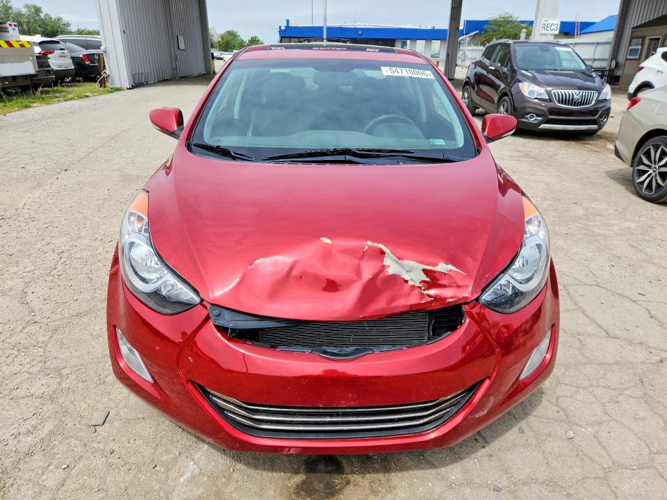 2013 Hyundai VIN KMHDH4AE8DU634775 COPART salvage auction — FRONT END, In - Cert Of Title-Salvage Title, sold $60 on 2026-07-20 (photo 5)