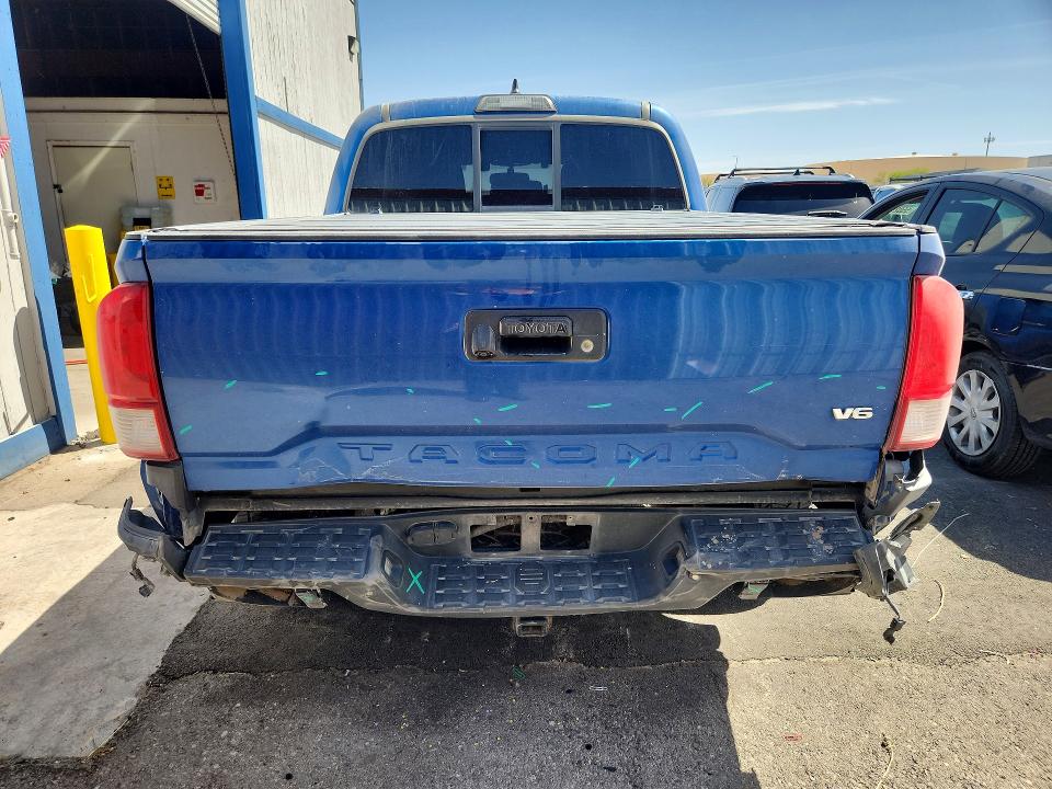 2016 Toyota Tacoma VIN 3TMCZ5AN9GM032608 COPART salvage auction — REAR END, NV - SALVAGE TITLE, sold $8,700 on 2026-07-29 (photo 6)