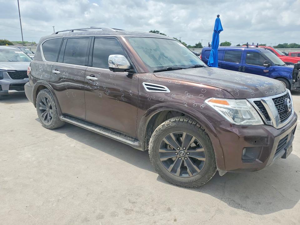 2019 Nissan VIN JN8AY2NE0K9758789 COPART salvage auction — HAIL, Tx - Salvage Vehicle Title, sold $10,700 on 2026-07-16 (photo 4)