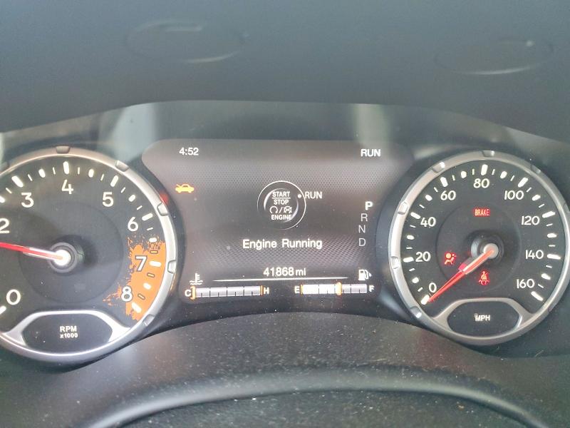2017 Jeep Renegade VIN ZACCJBBB3HPE54883 COPART salvage auction — FRONT END, Ny - Mv-907A Salvage Certificate, sold $1,450 on 2026-07-06 (photo 9)