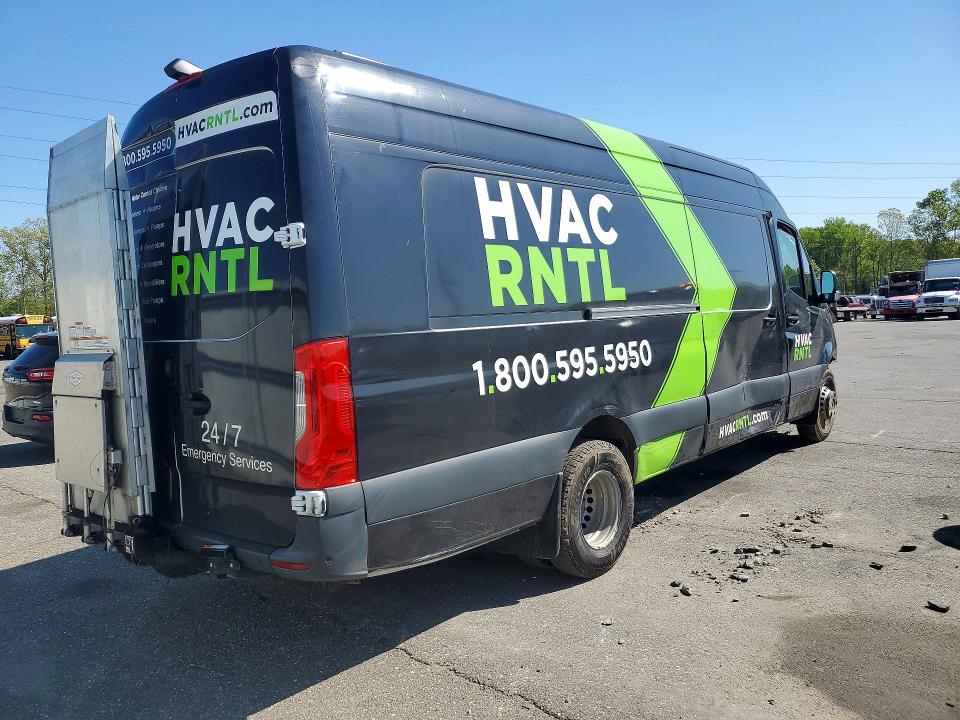 2022 Mercedes-benz Sprinter VIN W1Y5EDHYXNT119734 COPART salvage auction — FRONT END, Tx - Salvage Vehicle Title, sold $150 on 2026-07-29 (photo 3)