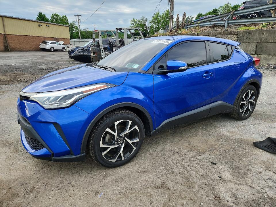 2021 Toyota C-hr VIN NMTKHMBX1MR135279 COPART salvage auction — SIDE, Ny - Mv-907A Salvage Certificate, sold $6,600 on 2026-07-16 (photo 1)
