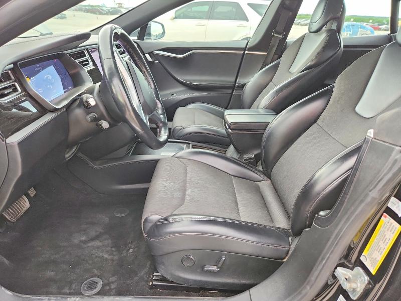 2017 Tesla Model s VIN 5YJSA1E12HF231203 COPART salvage auction — REAR END, Tx - Certificate Of Title, sold $4,650 on 2026-07-09 (photo 7)