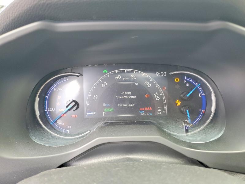 2020 Toyota Rav 4 VIN JTMEWRFVXLJ047532 COPART salvage auction — REAR END, Ca - Salvage Certificate, sold $13,800 on 2026-07-24 (photo 9)