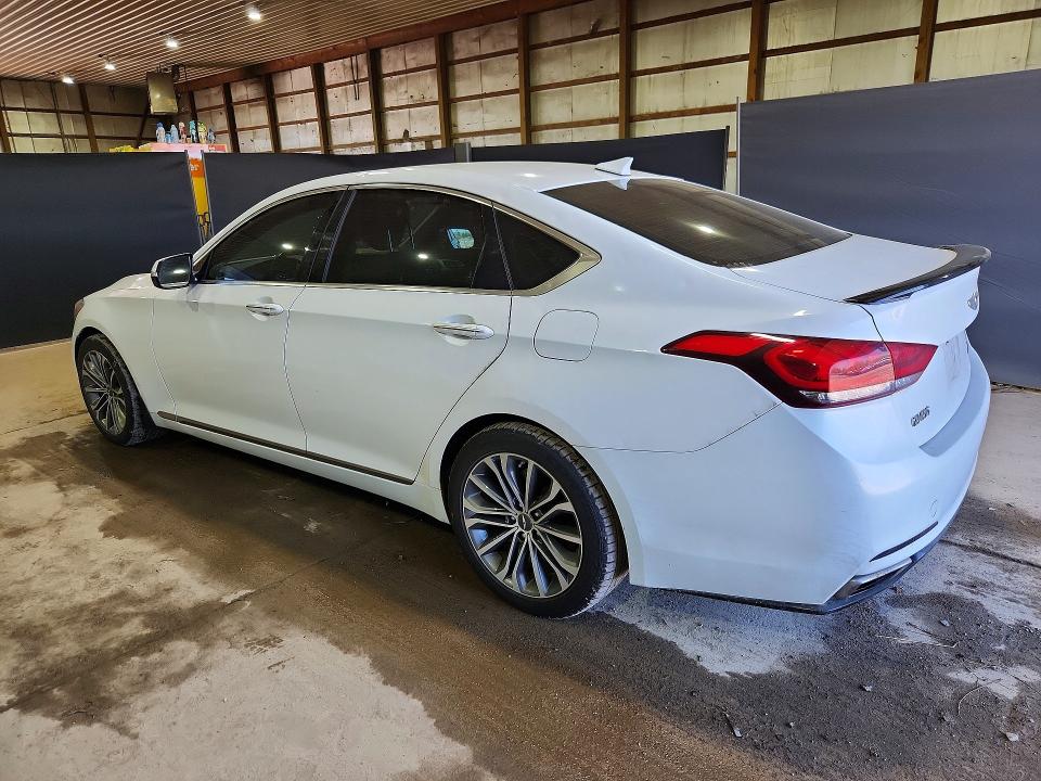 2015 Hyundai VIN KMHGN4JE6FU082685 COPART salvage auction — HAIL, Oh - Cert Of Title-Salvage, sold $2,100 on 2026-07-06 (photo 2)