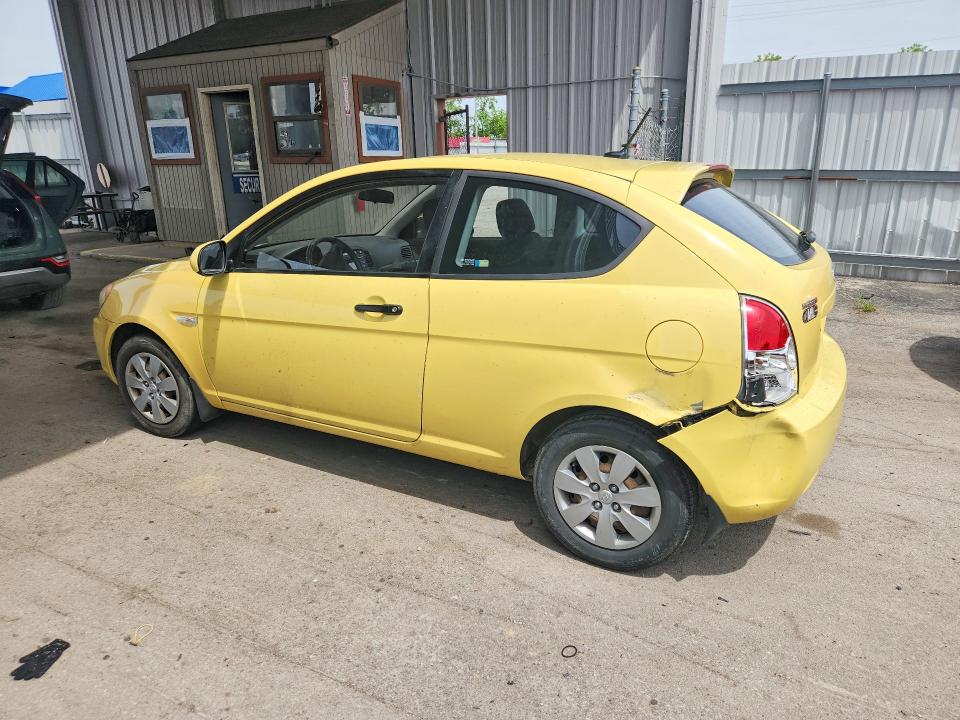 2010 Hyundai Accent VIN KMHCM3ACXAU162574 COPART salvage auction — REAR END, In - Cert Of Title-Salvage Title, sold $350 on 2026-07-27 (photo 2)