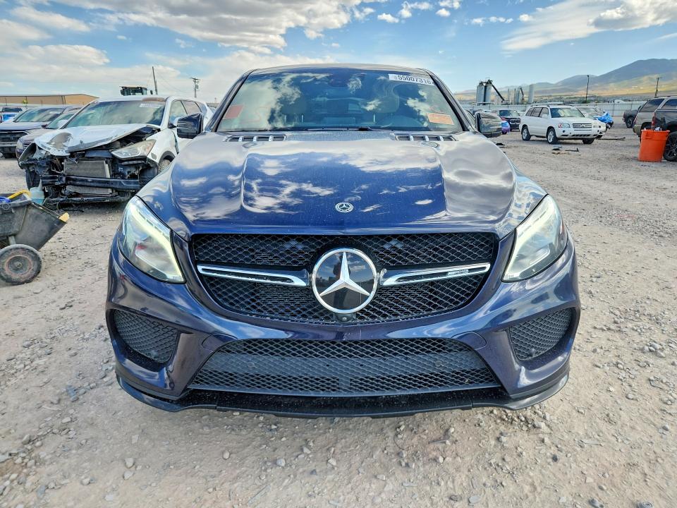 2019 Mercedes-benz Gle VIN 4JGED6EB0KA134832 COPART salvage auction — MINOR DENT/SCRATCHES, Ut - Dealer Only Clean Title (P), sold $26,750 on 2026-07-24 (photo 5)