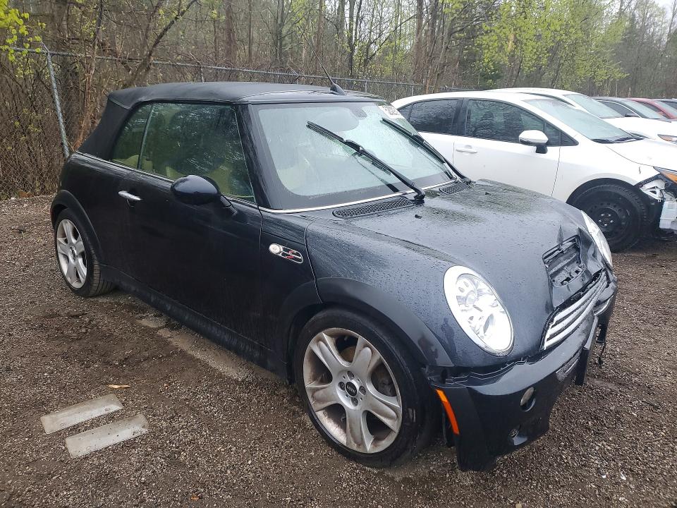 2008 Mini Cooper VIN WMWRH33528TL97582 COPART salvage auction — FRONT END, On - Permit No Brand - Unfit, sold $2,600 on 2026-07-02 (photo 4)