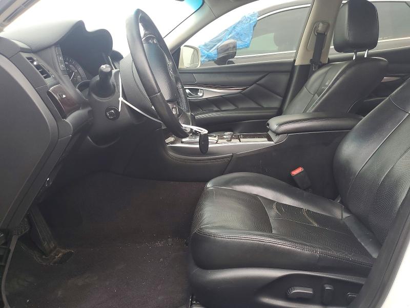 2013 Infiniti M VIN JN1BY1AR6DM604366 COPART salvage auction — WATER/FLOOD, Tx - Salvage Title-Flood Damage, sold $1,100 on 2026-07-02 (photo 7)