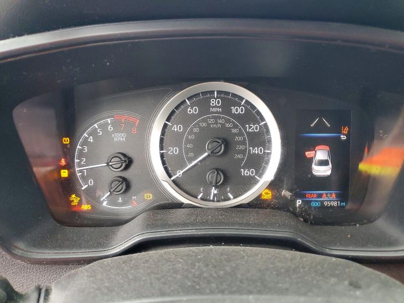 2020 Toyota Corolla VIN JTDEPRAE1LJ104611 COPART salvage auction — FRONT END, Tn - Salvage Certificate, sold $3,700 on 2026-07-15 (photo 9)