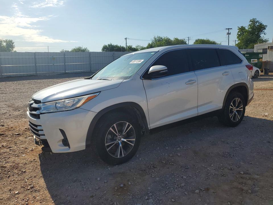 2019 Toyota Highlander VIN 5TDZARFH9KS043130 — COPART salvage auction photo