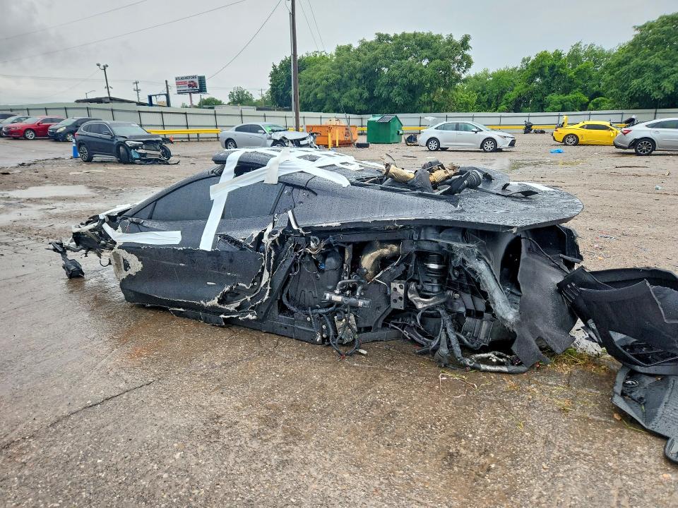 2023 Chevrolet Corvette VIN 1G1YE2D35P5600281 COPART salvage auction — ALL OVER, OK - CERTIFICATE OF TITLE-JUNKED, sold $13,900 on 2026-07-27 (photo 2)