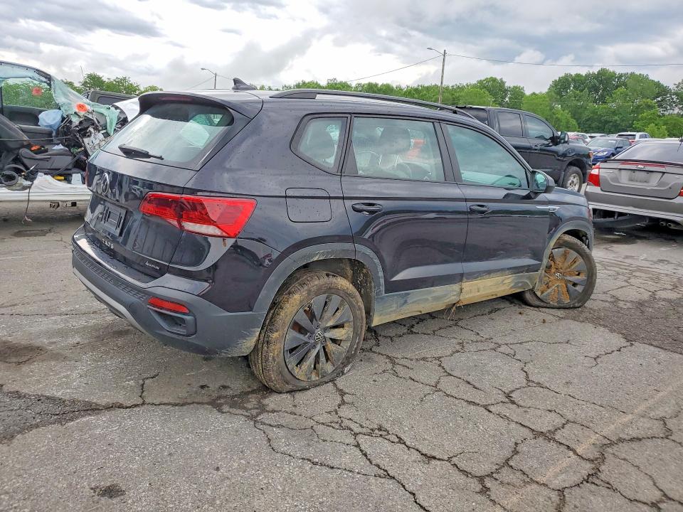 2022 Volkswagen Taos VIN 3VVMX7B27NM021566 COPART salvage auction — SIDE, In - Cert Of Title-Salvage Title, sold $6,000 on 2026-07-09 (photo 3)