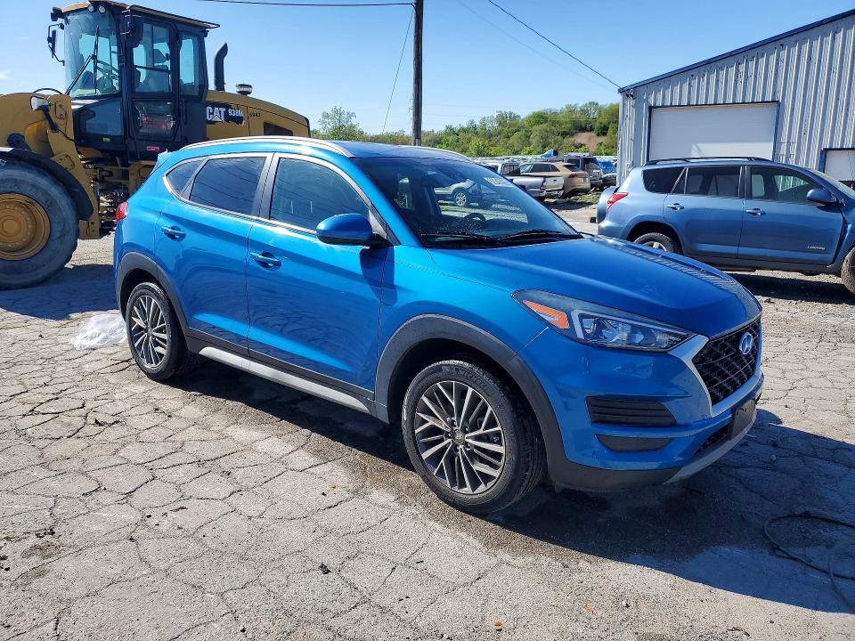 2019 Hyundai Tucson VIN KM8J33AL2KU901318 COPART salvage auction — REAR END, Il - Salvage Certificate, sold $3,950 on 2026-07-29 (photo 4)