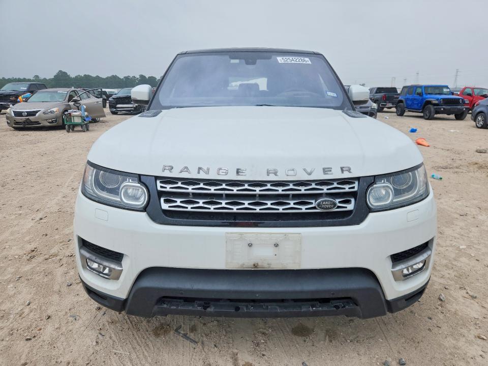 2016 Land rover RANGE ROVER VIN SALWR2PF9GA121886 COPART salvage auction — MECHANICAL, Tx - Certificate Of Title (P), sold $1,850 on 2026-07-02 (photo 5)