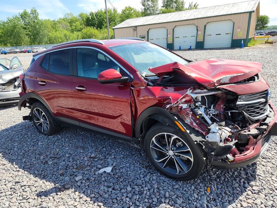2023 Buick Encore VIN KL4MMDS22PB041007 COPART salvage auction — FRONT END, Il - Salvage Certificate, sold $2,100 on 2026-07-13 (photo 4)