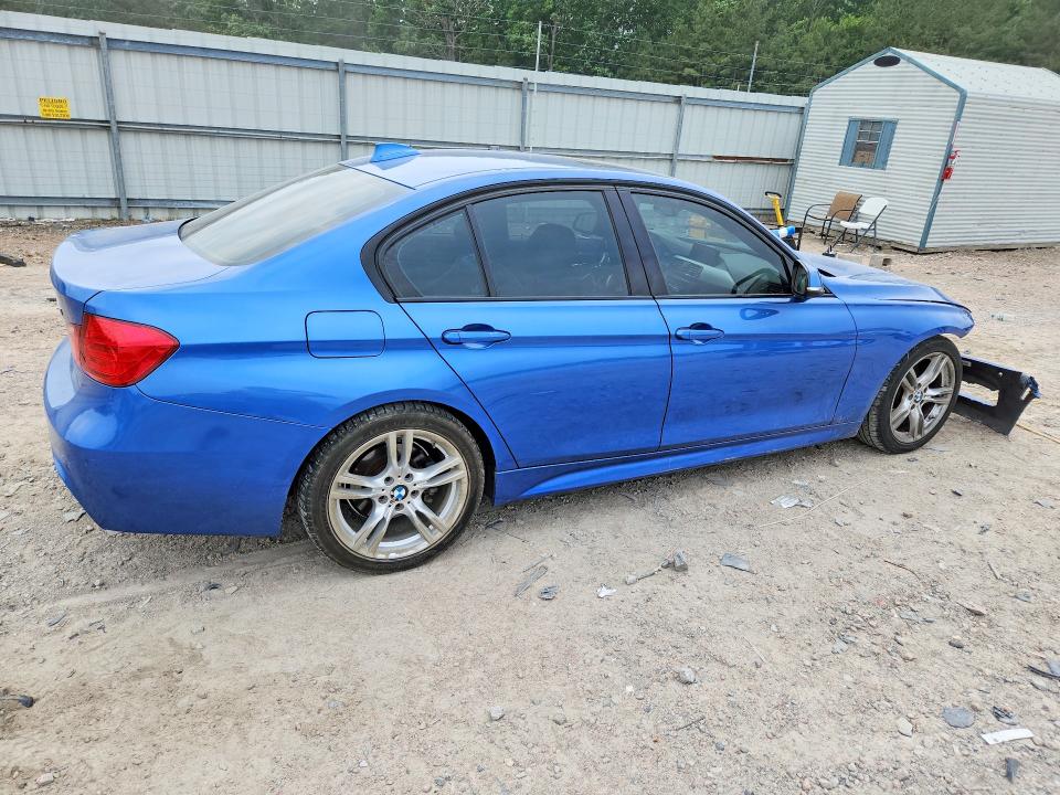 2013 BMW 3er VIN WBA3A5C55DF350349 COPART salvage auction — FRONT END, Va - Cert Of Title - Salvage, sold $1,400 on 2026-08-10 (photo 3)