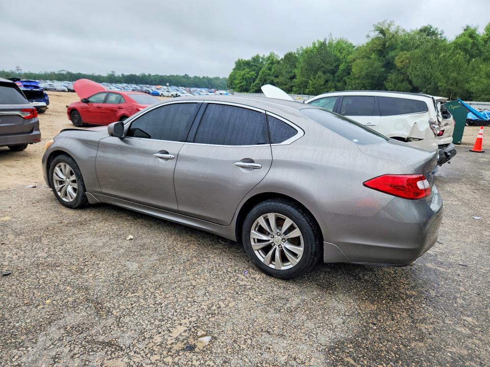2012 Infiniti M VIN JN1BY1AP7CM331550 COPART salvage auction — NORMAL WEAR, FL - CERTIFICATE OF TITLE, sold $375 on 2026-07-31 (photo 2)